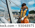 A young fisherman responsible for the future of the fishery industry in Ishinomaki City, Miyagi Prefecture 93048975