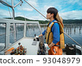 A young fisherman responsible for the future of the fishery industry in Ishinomaki City, Miyagi Prefecture 93048979