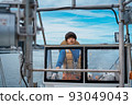 A young fisherman responsible for the future of the fishery industry in Ishinomaki City, Miyagi Prefecture 93049043