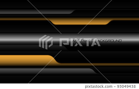 Abstract yellow grey black metallic overlap cyber shadow geometric design modern luxury futuristic technology background vector Abstract yellow grey black metallic overlap cyber shadow geometric design modern luxury futuristic technology background vector 93049438