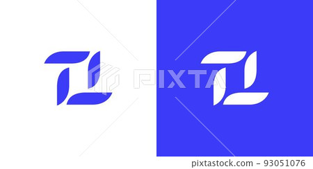 Modern and professional letter TT initials logo design 2 93051076