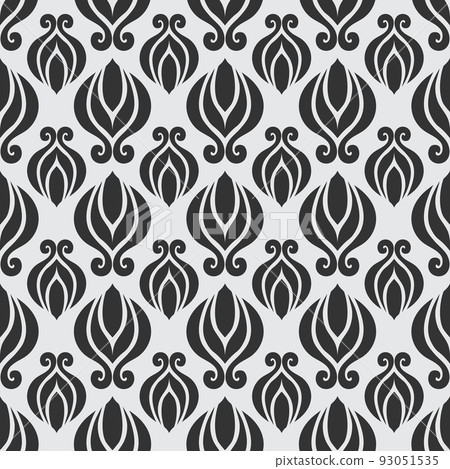 floral monochrome seamless pattern wallpaper floral monochrome seamless pattern wallpaper 93051535