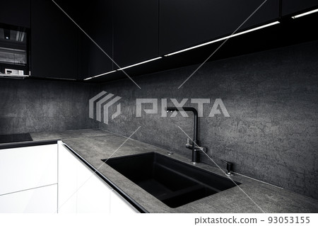 Kitchen sink with faucet 93053155
