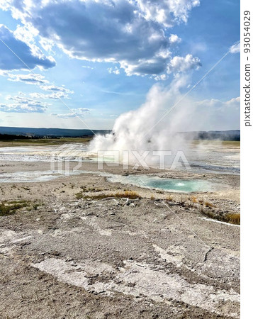 Fountain Geyser Yellowstone National Park Fountain Geyser Yellowstone National Park 93054029