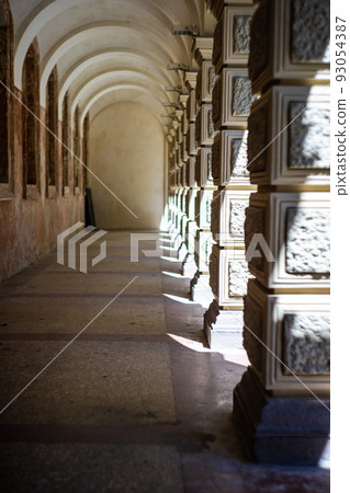 Architecture of historical part of Tbilisi 93054387