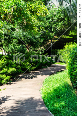 Pathway in Rike park in Old Tbilisi Pathway in Rike park in Old Tbilisi 93054426
