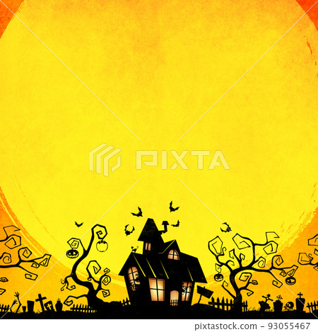 Halloween background material 93055467