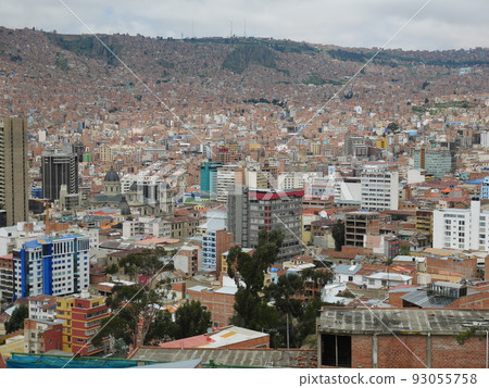 Streets of La Paz, Bolivia ① Streets of La Paz, Bolivia ① 93055758
