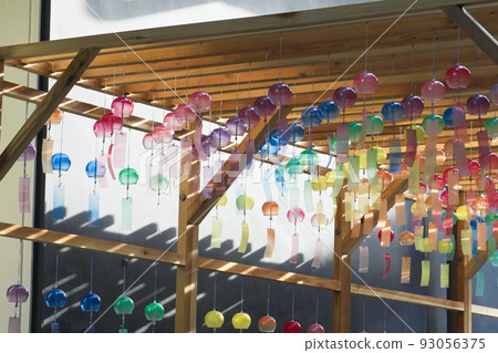 Scenery of Kurokabe Square where many glass wind chimes welcome you Scenery of Kurokabe Square where many glass wind chimes welcome you 93056375