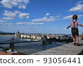 View from Buda Castle in Budapest, Hungary 93056441