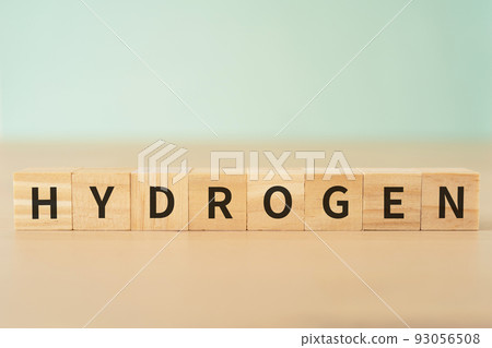 Image of hydrogen|Block with "HYDROGEN" written on it Image of hydrogen|Block with "HYDROGEN" written on it 93056508