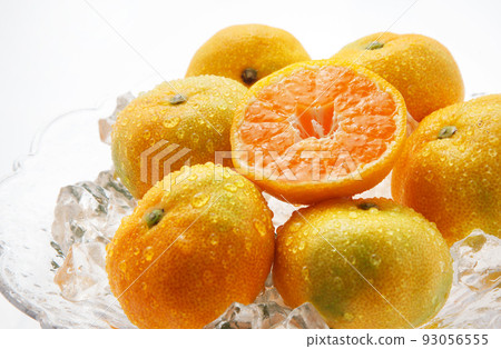 House mandarin orange studio shot 93056555