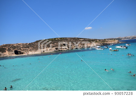 Blue Lagoon (Comino Island) Republic of Malta Mediterranean Sea Blue Lagoon (Comino Island) Republic of Malta Mediterranean Sea 93057228