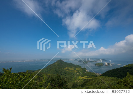 Kurushima Strait, a famous place in the Seto Inland Sea Kurushima Strait, a famous place in the Seto Inland Sea 93057723