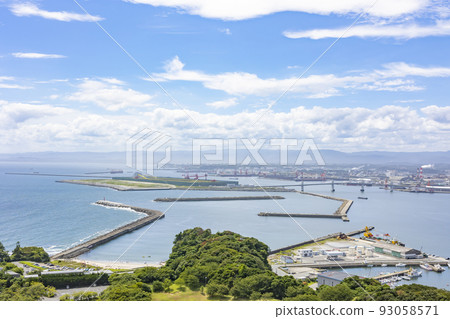 Onahama Port seen from Iwaki Marine Tower 93058571