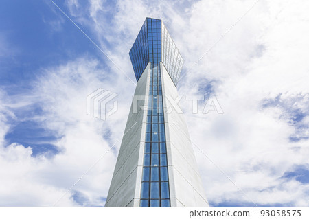 Looking up at the Iwaki Marine Tower Looking up at the Iwaki Marine Tower 93058575
