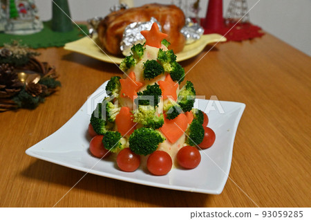 聖誕樹土豆沙拉 93059285