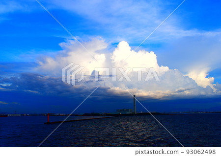 sky over the sea 93062498
