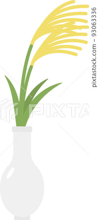 花瓶中的蒲葦無主線 93063336