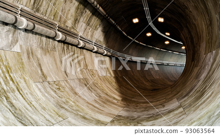 big cemen tunnel with transportation underground design 93063564