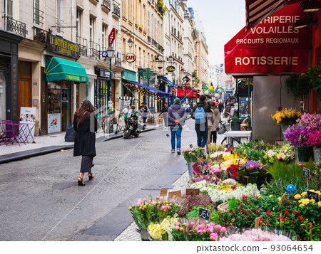 A popular market in Paris Rue Montorgueil A popular market in Paris Rue Montorgueil 93064654