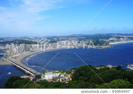 August 357 Fujisawa Katase Higashihama Beach and Koshigoe Fishing Port/Enoshima Sea Candle August 357 Fujisawa Katase Higashihama Beach and Koshigoe Fishing Port/Enoshima Sea Candle 93064997