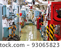 Corridor inside the escort ship 93065823