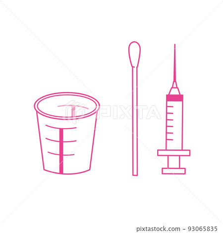 尿液分析杯、拭子和注射器 93065835