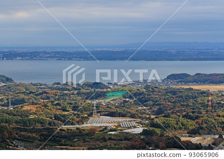 從湖西山脈眺望濱名湖 93065906