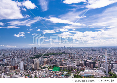"Tokyo" Tokyo city scenery / residential area scenery 93066016