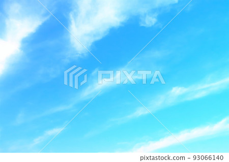 blue sky and white clouds 93066140