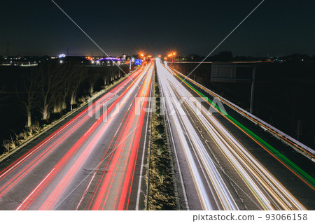 New National Route 4 at night New National Route 4 at night 93066158