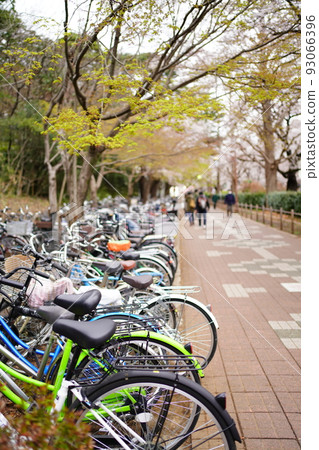 Bicycle parking lot Bicycle parking lot 93066396