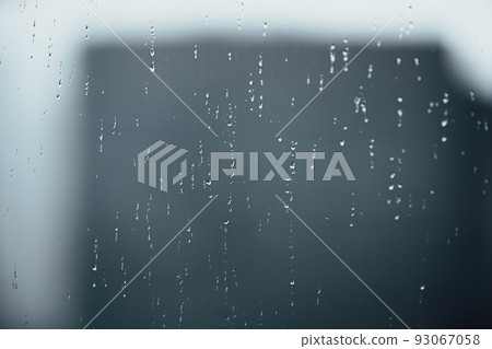 image of rain in the city 93067058