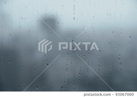 image of rain in the city 93067060