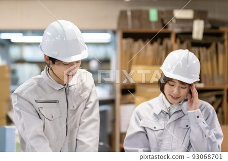 People working in the factory 93068701