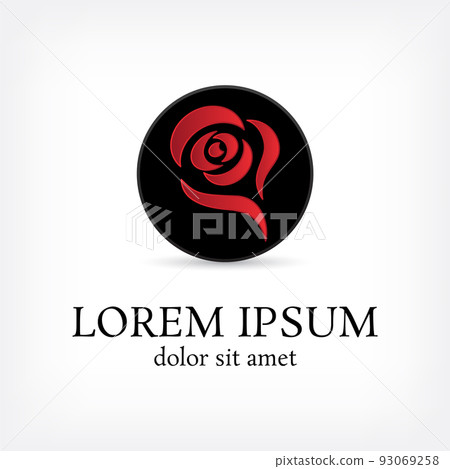 red rose logo design template red rose logo design template 93069258