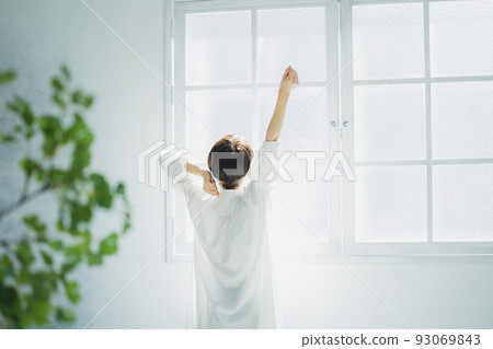 White one piece woman White one piece woman 93069843