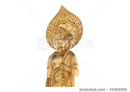 Kannon Bodhisattva (Kannon-sama) Buddha statue gold 2 93069999