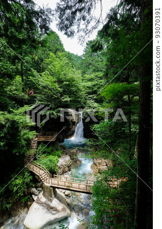 岐阜縣中津川市的龍神瀑布 93070391