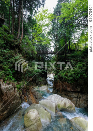 岐阜縣中津川市的龍神瀑布 岐阜縣中津川市的龍神瀑布 93070404