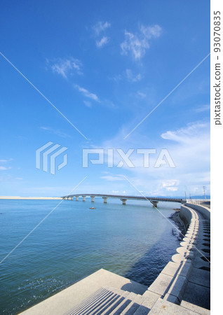 通往福岡縣行橋市沓尾長井漁港的長壽橋 通往福岡縣行橋市沓尾長井漁港的長壽橋 93070835