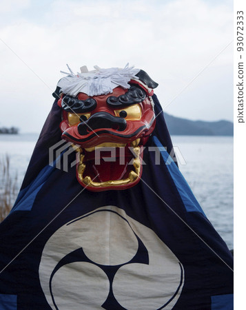 Ise Daikagura Lion Dance Okishima Omihachiman City, Shiga Prefecture 93072333