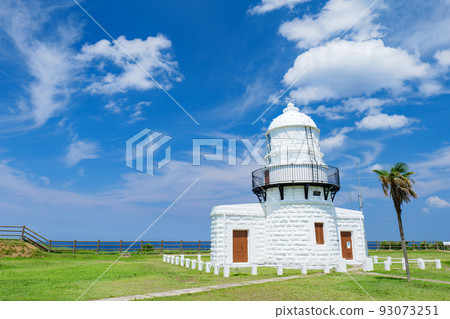 Rokkozaki lighthouse in summer, Suzu City, Ishikawa Prefecture, August 93073251
