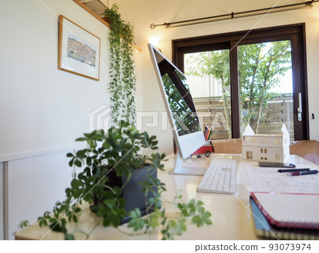 在家辦公 在家辦公 舒適空間 工作風格 我的家 房屋設計 平面圖 房屋模型 93073974