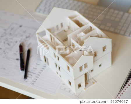 在家辦公 在家辦公 舒適空間 工作風格 我的家 房屋設計 平面圖 房屋模型 93074037