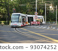LRT Zhangjiang Railroad Train (Shanghai Tramway) that started running from Zhangjiang Hi-Tech Station 93074252