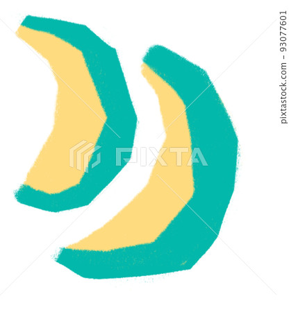 Avocado breakfast food set elements hand drawn doodle minimal style pastel color illustration Avocado breakfast food set elements hand drawn doodle minimal style pastel color illustration 93077601