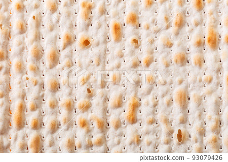 Jewish traditional Passover matzo bread 93079426