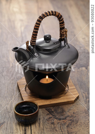 Hot sake of black potato shochu Hot sake of black potato shochu 93080822